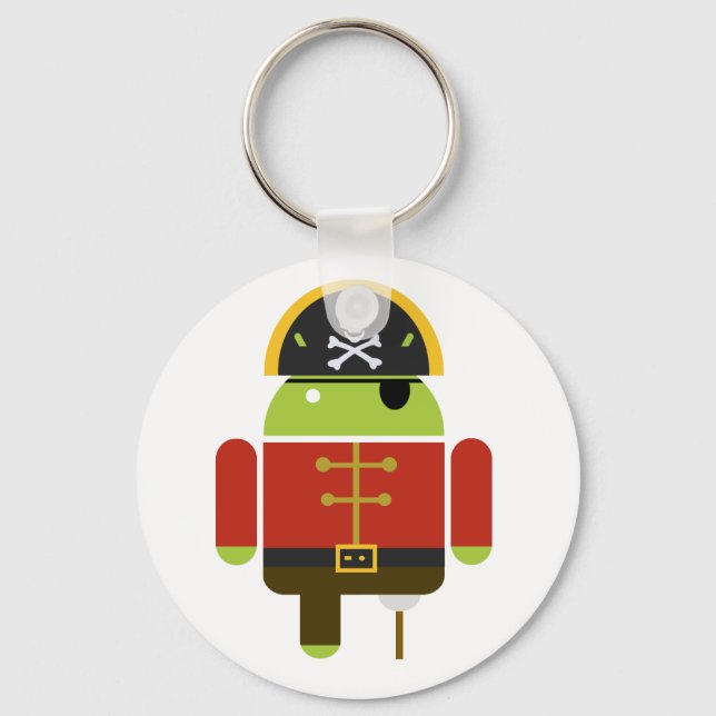 The Android Pirate Keychain (Front)