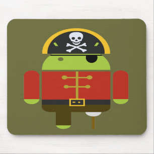 The Android Pirate Mousepad