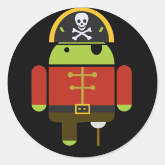 The Android Pirate Stickers