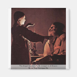 The Angel Appears To St. Joseph In A Dream Magnet