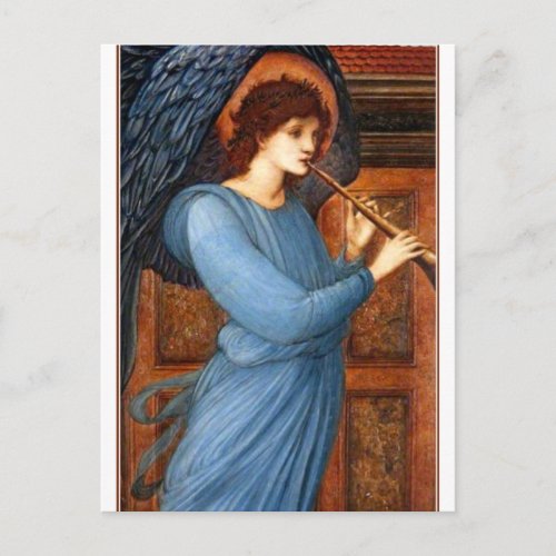 The Angel by Sir Edward Burne_Jones Postcard