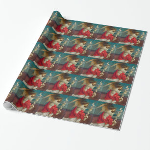 The Angel Gabriel - Gaudenzio Ferrari Wrapping Paper