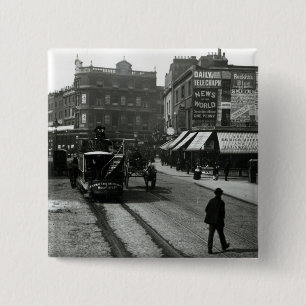 The Angel, Islington, London, c.1890 Button