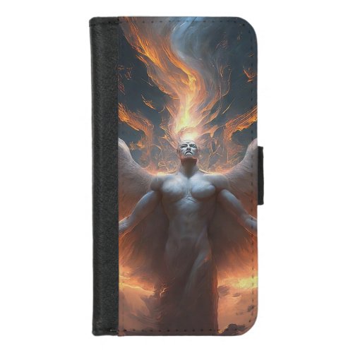The Angel of Fire iPhone 87 Wallet Case