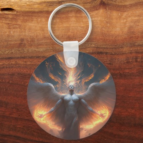 The Angel of Fire Keychain