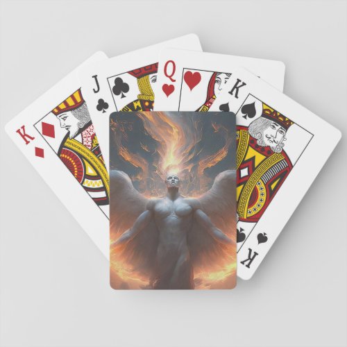The Angel of Fire Playing Cards