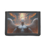The Angel of Fire Trifold Wallet