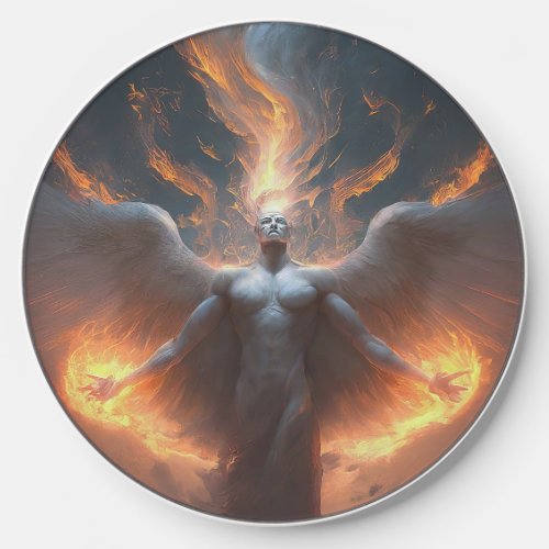 The Angel of Fire Wireless Charger