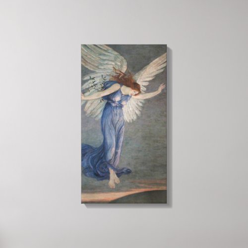 The Angel of Peace by Walter Crane Canvas Print