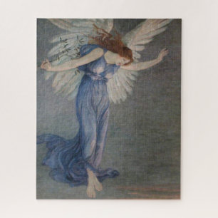 The Angel of Peace (by Walter Crane) Jigsaw Puzzle