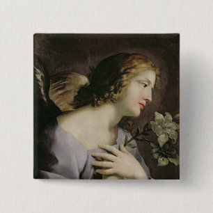 The Angel of the Annunciation, c.1650 Button