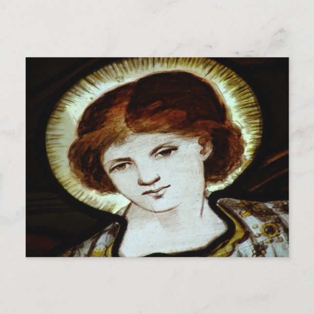 The Angel Troubling the Pool Postcard (Front)