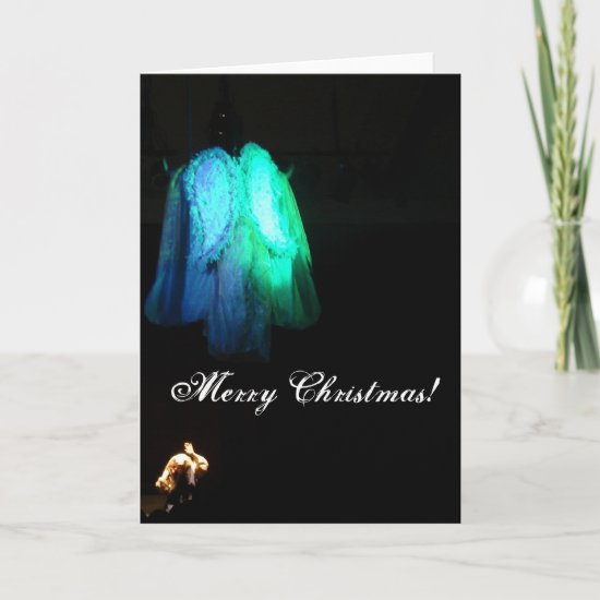 The Angel Visits Mary, Christmas Holiday Card