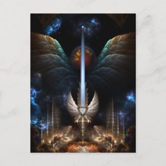 The Angel Wing Sword Of Arkledious IMW Postcard