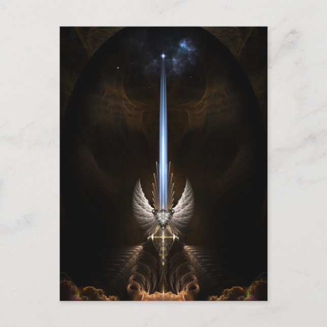 The Angel Wing Sword Of Arkledious Postcard (Front)