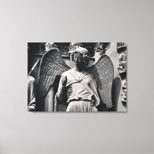The Angel with a Smile Canvas Print