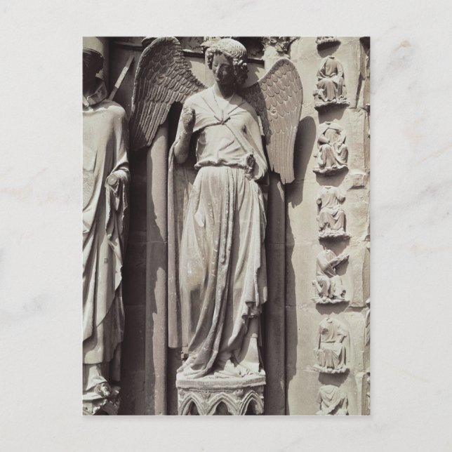 The Angel with a Smile Postcard (Front)