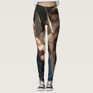 The Angels by William Adolphe Bouguereau Leggings