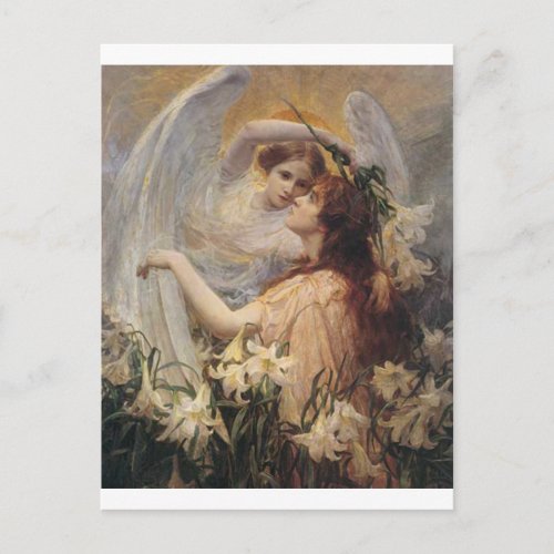 The Angels Message by George Hillyard Swinstead Postcard