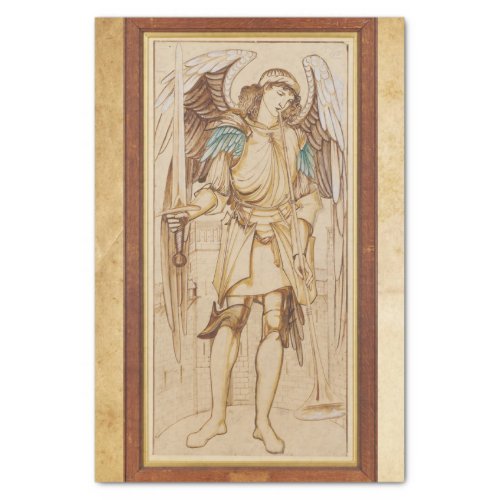 The Angels of the Hierarchy Archangel Burne Jones Tissue Paper