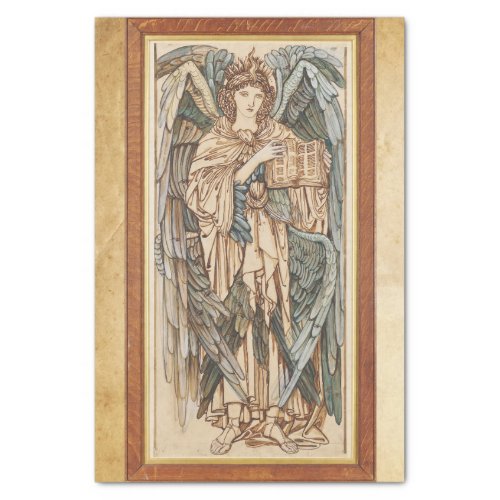The Angels of the Hierarchy Cherubim Burne Jones Tissue Paper