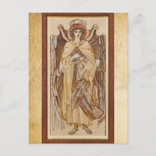 The Angels of the Hierarchy Seraphim Burne Jones Postcard