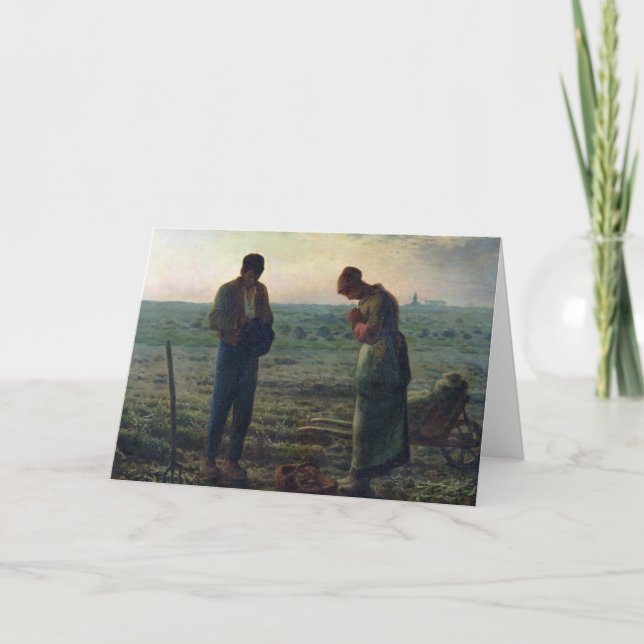 The Angelus, 1857-59 Card (Front)