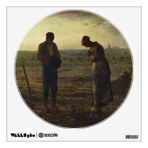 The Angelus by Jean-François Millet Wall Decal