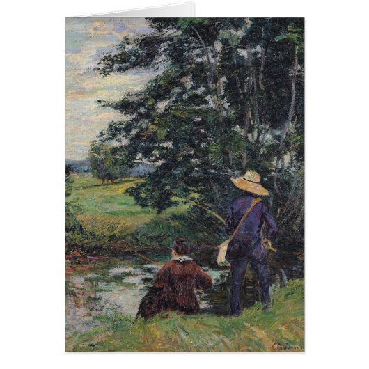 The Anglers, c.1885 Cards (Front)