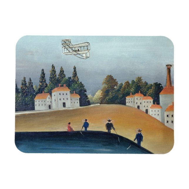 The anglers, c.1908-09 (oil on canvas) magnet (Horizontal)