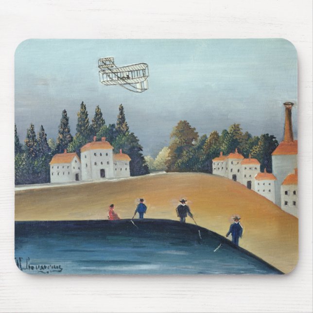 The anglers, c.1908-09 (oil on canvas) mouse pad (Front)