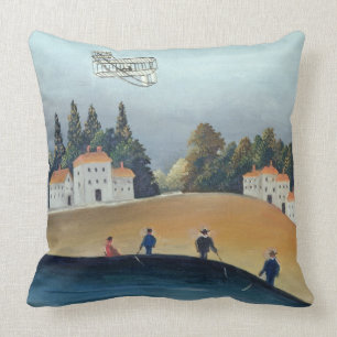 The anglers, c.1908-09 (oil on canvas) throw pillow