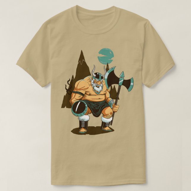 The Angry Axe Man T-Shirt (Design Front)