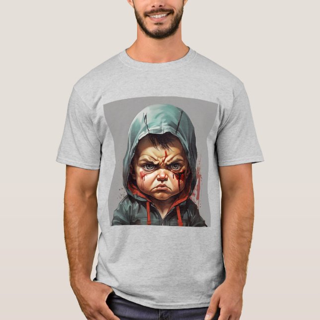 the angry baby T-Shirt (Front)
