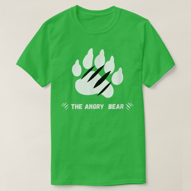 The angry bear  T-Shirt (Design Front)