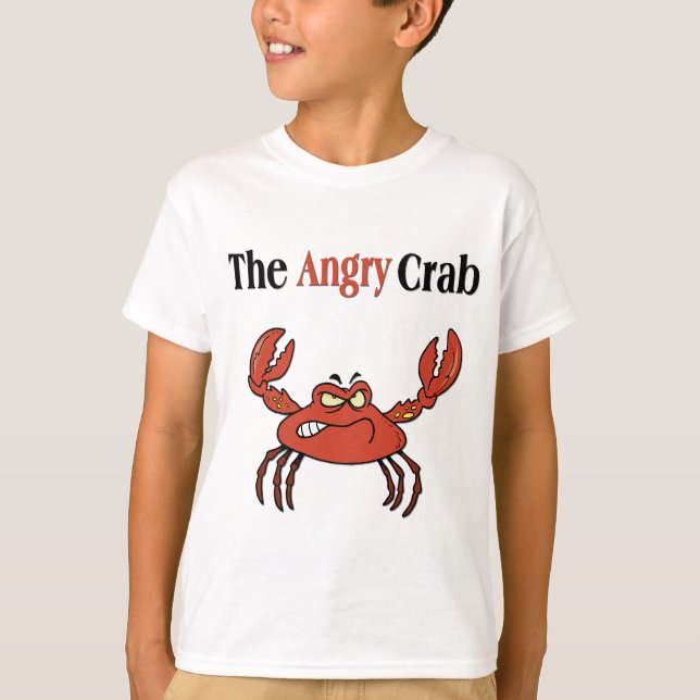 The Angry Crab T-Shirt (Front)