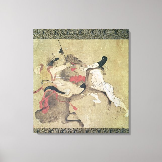 The Angry Horse Canvas Print (Front)