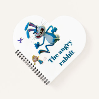 The angry rabbit notebook