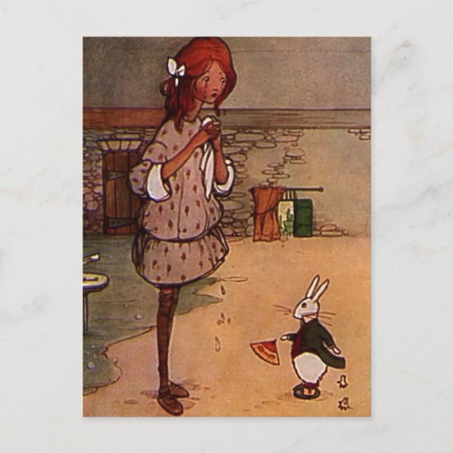 The Angry Rabbit Postcard (Front)