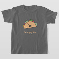 The Angry Taco Customizable Text Mad Taco Emoji