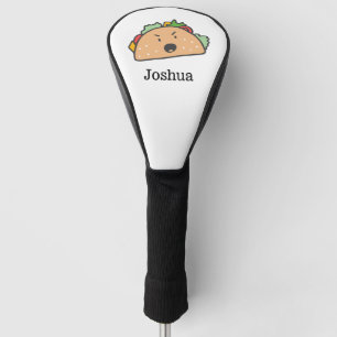 The Angry Taco Personalized Golf Head Cover