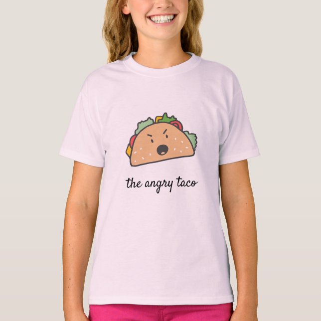 The Angry Taco T-Shirt (Front)