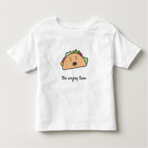 The Angry Taco Toddler T-shirt