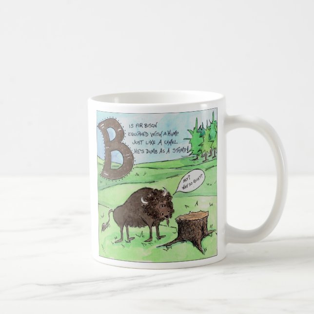 The Animals Are Scaring Me Coffee Mug (Right)