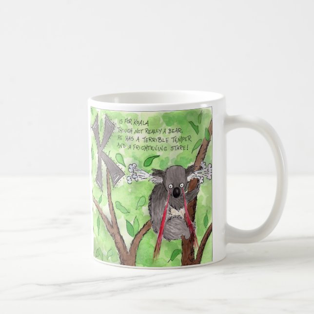 The Animals Are Scaring Me Coffee Mug (Right)