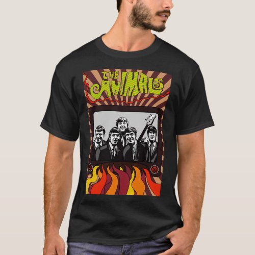 The Animals band Eric Burdon Classic T_Shirt