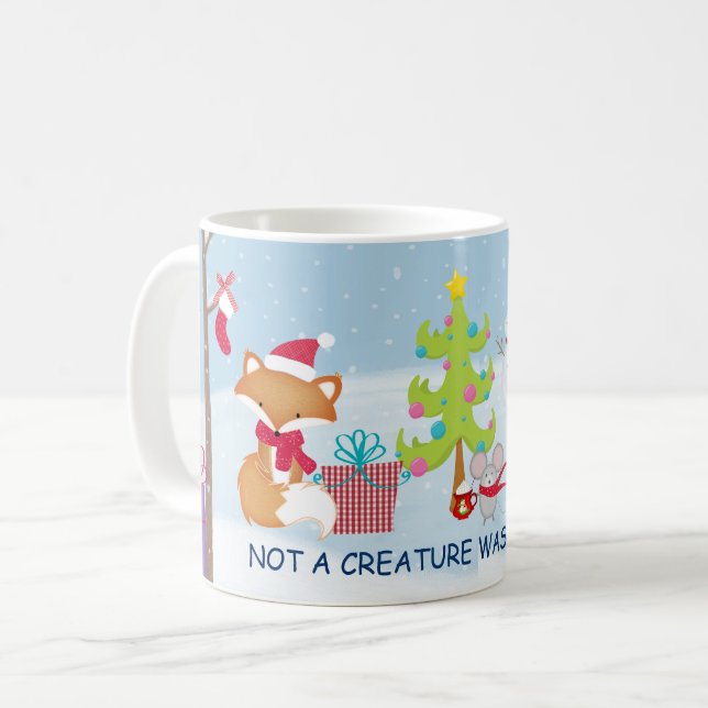 The Animals Christmas Coffee Mug (Front Left)