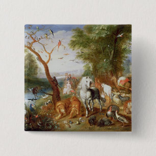 The Animals entering Noah's Ark Button