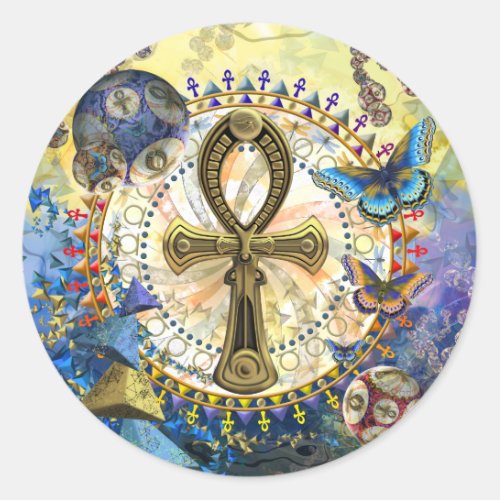 The Ankh Classic Round Sticker