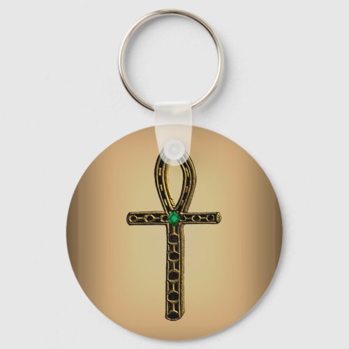 The Ankh gold Keychain